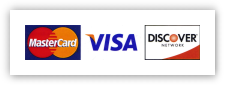 Accepting Visa, MasterCard and Discover